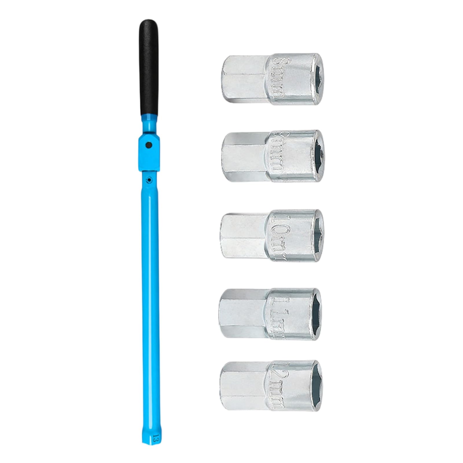 ZBIianxer 8-12mm Sink Wrench Set with Nonslip Grip Gate Disassembly Tool Sink Tap Nut Wrench for Water Tap Maintenance Kitchen Faucet Installation Tool