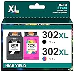 Heroil 302 XL 302XL Cartucce d'inchiostro Sostituzione per HP 302 nero e colore per HP Envy 4520 4522 4525 Officejet 3830 3834 4650 4652 DeskJet 1110 2130 3630 3632 3634 3636