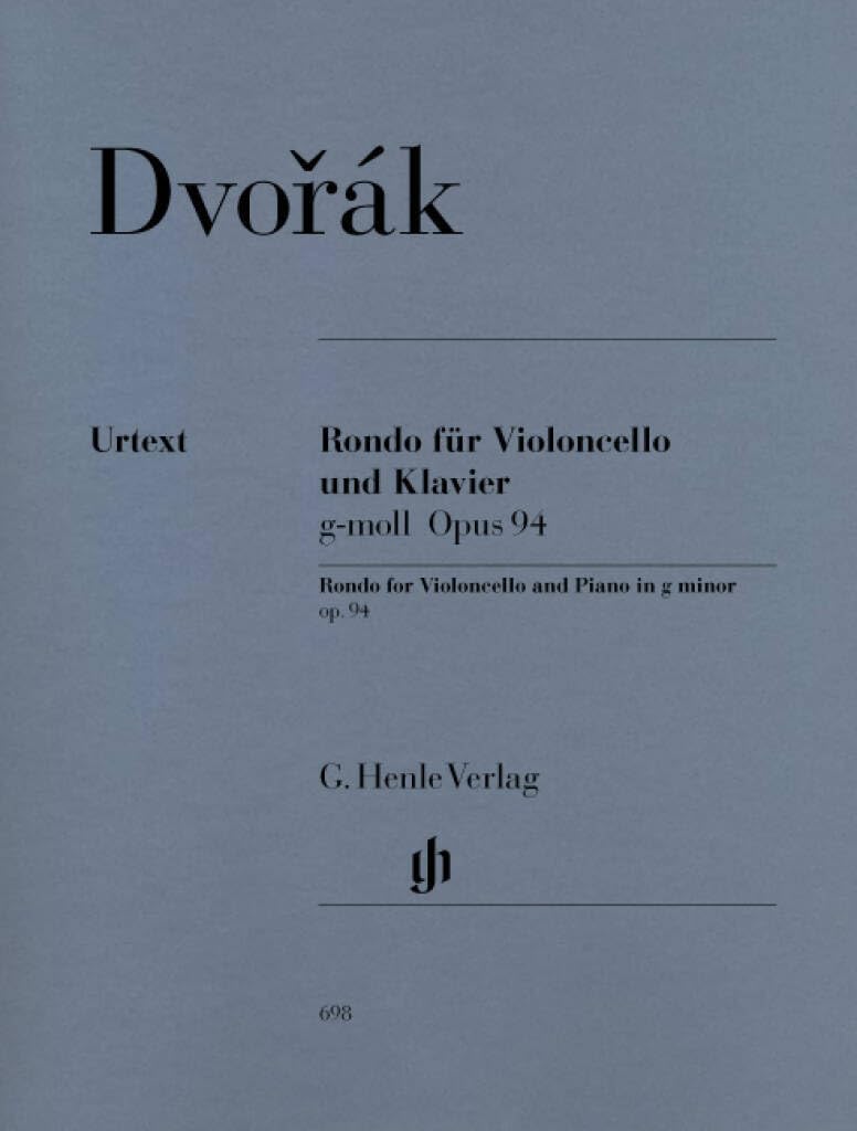 Rondo for Violoncello and Piano G minor op.94 - cello and piano - (HN 698)