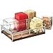 Cal-Mil 3713-49 Mid-Century Jar Organizer, 5" Height, 13.5" Width, 8.5" Length, Chrome