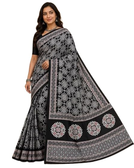 Luxury Gaji Soft Silk Printed Saree with Unstitched Blouse Piece | Perfect for Festivals, Weddings & Parties-picture-53