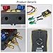 BELEY AUTOOL Refrigeration Digital Manifold HVAC System Gauge Set, High-Precision Vacuum Pressure Temperature Leakage Tester Dignostic Meter Kit