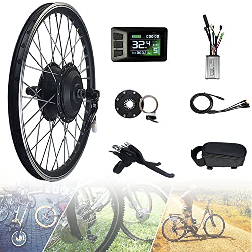 Kit De Conversión De Bicicleta Eléctrica Kit De Conversión De Bicicleta Eléctrica Rueda Delantera Motor De Cubo Sin Engranajes Sin Escobillas Kit De Conversión De Bicicleta Eléctrica Kit De Conversión De Bicicleta Eléctrica Rueda Delantera Motor De Cubo Sin Engranajes Sin Escobillas