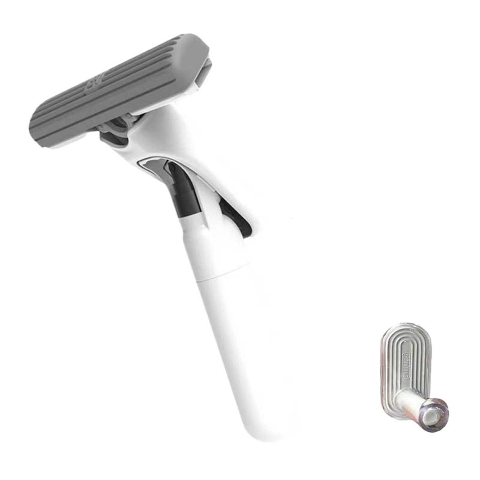Kitchen Countertop Cleaning Mop Mini Squeezing Desktop Glass Sponge And Household Tools(White 2PCS)