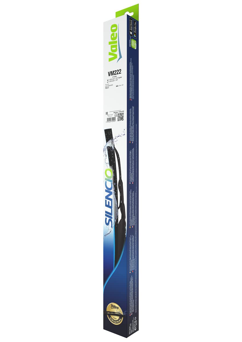 VALEO Silencio Wischer - VM222 - Set aus optimal aerodynamischen 