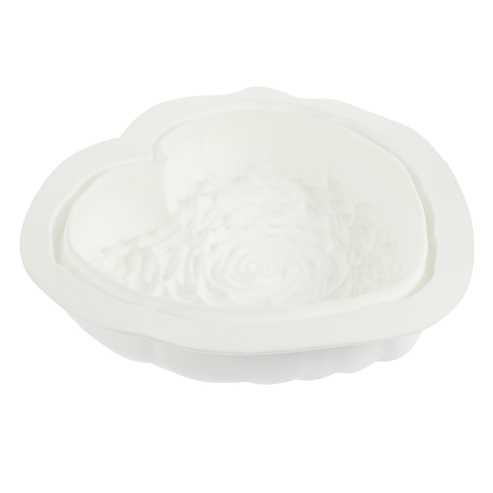 Alipis 5 Pièces Moule à gâteau coeur moule à gelée plateau de gâteau de coeur moule gateau coeur patisserie accessoire moule à gâteau pour la cuisson moules coeur pour la cuisson blanche