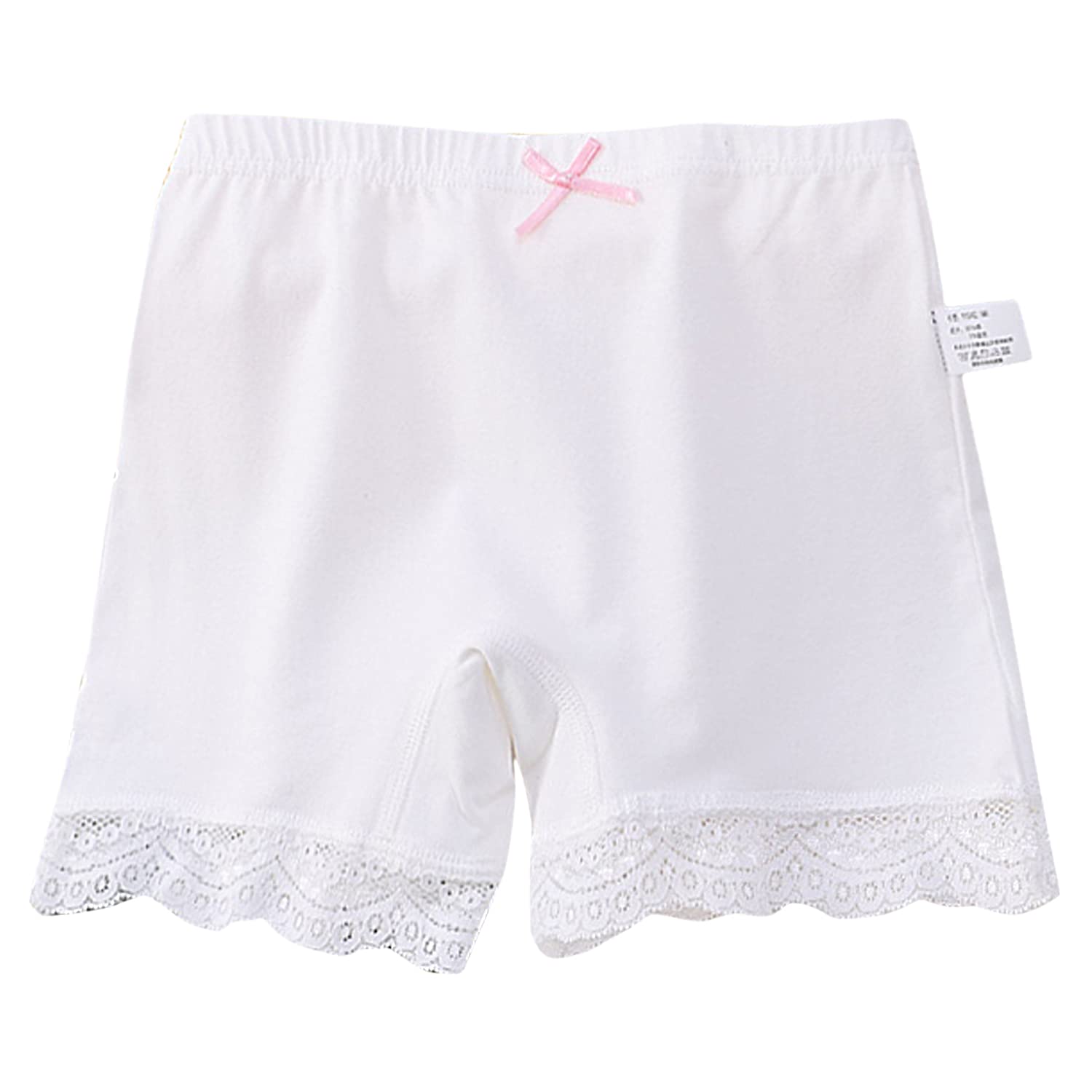 Dentelle Coton Filles sous-Vêtements Boxer Hipster Culotte Culotte Enfants Sécurité Shorts 3-12 Ans