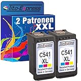 Tito-Express PlatinumSerie 2 Druckerpatronen kompatibel mit Canon CL-541 XL Color | Geeignet für MG4120 MG2150 MG2250 GM3140 MG3150 MG3250