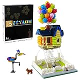 Seyaom New 2021 Up Balloon House Building Kit,Flying House Building Block Set forTeens/Adults...