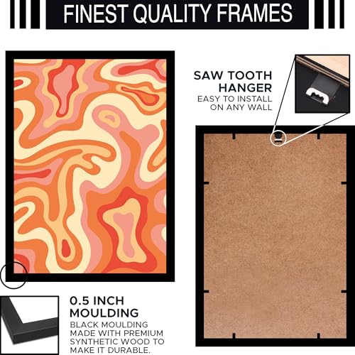 Image of BLINKART Trendy Abstract Wall Art Painting Print Design | Aesthetic Wall Decor Photo Artwork Frame Decoration Hanging For Home Bedroom Living Room Office Wall Decor | T075 | 13x10 Inches