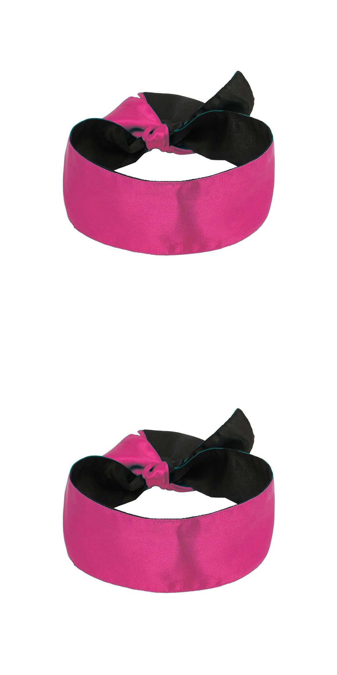 Adjustable Satin Blindfold/Eye Cover/Sleep Mask/Satin Eye Covers For Couple,Travel, Nap, Meditation (Pack Of 2),Pink-image-39