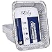 Caterly Bandejas grandes de papel de aluminio, paquete de 10 recipientes desechables para cocinar, y almacenar alimentos, bandeja de papel de aluminio con más sartenes de tamaño medio Gastronorm