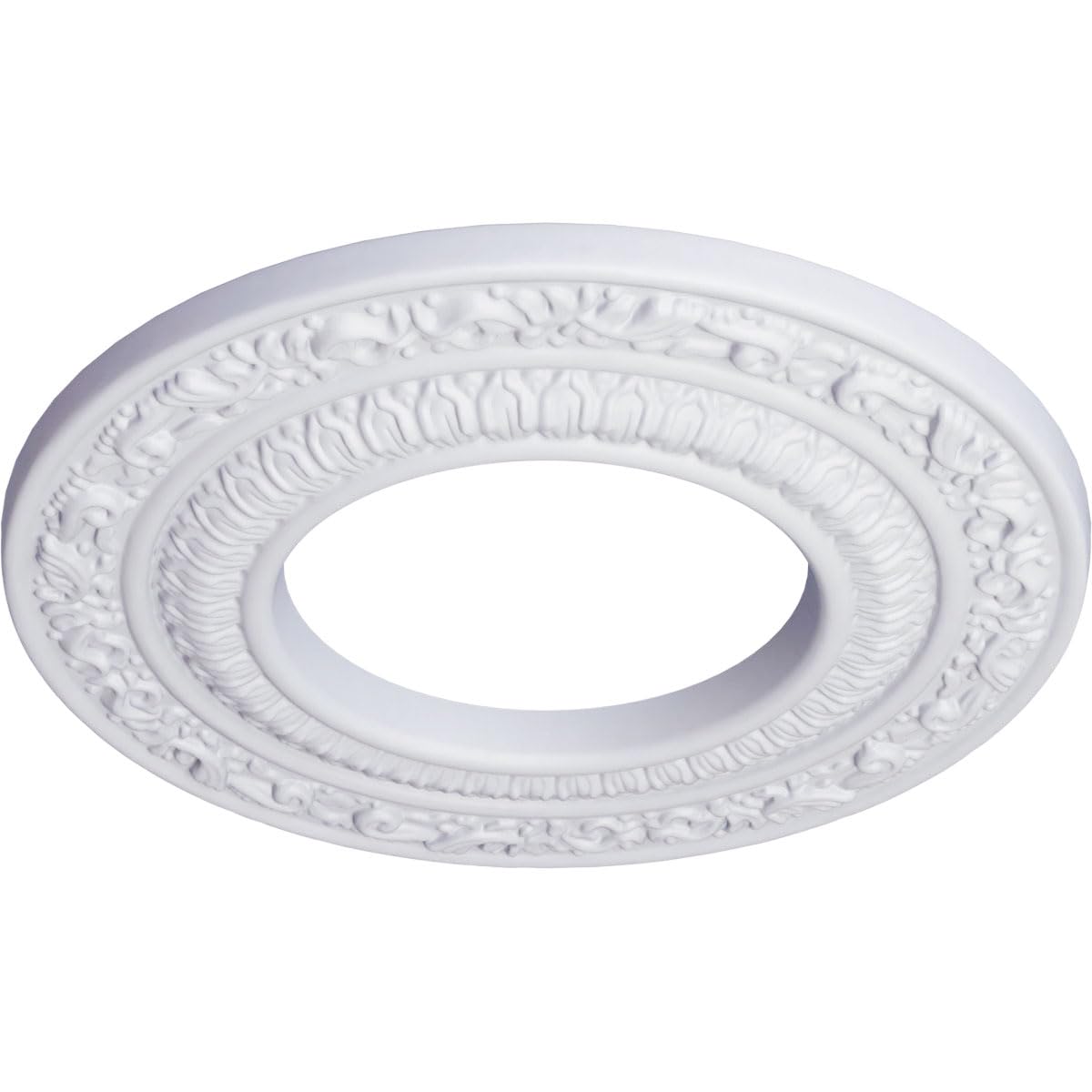 8 1/8"OD x 4 1/8"ID x 1/2"P Andrea Ceiling Medallion (Fits Canopies up to 4 1/8") — Amazon image 2
