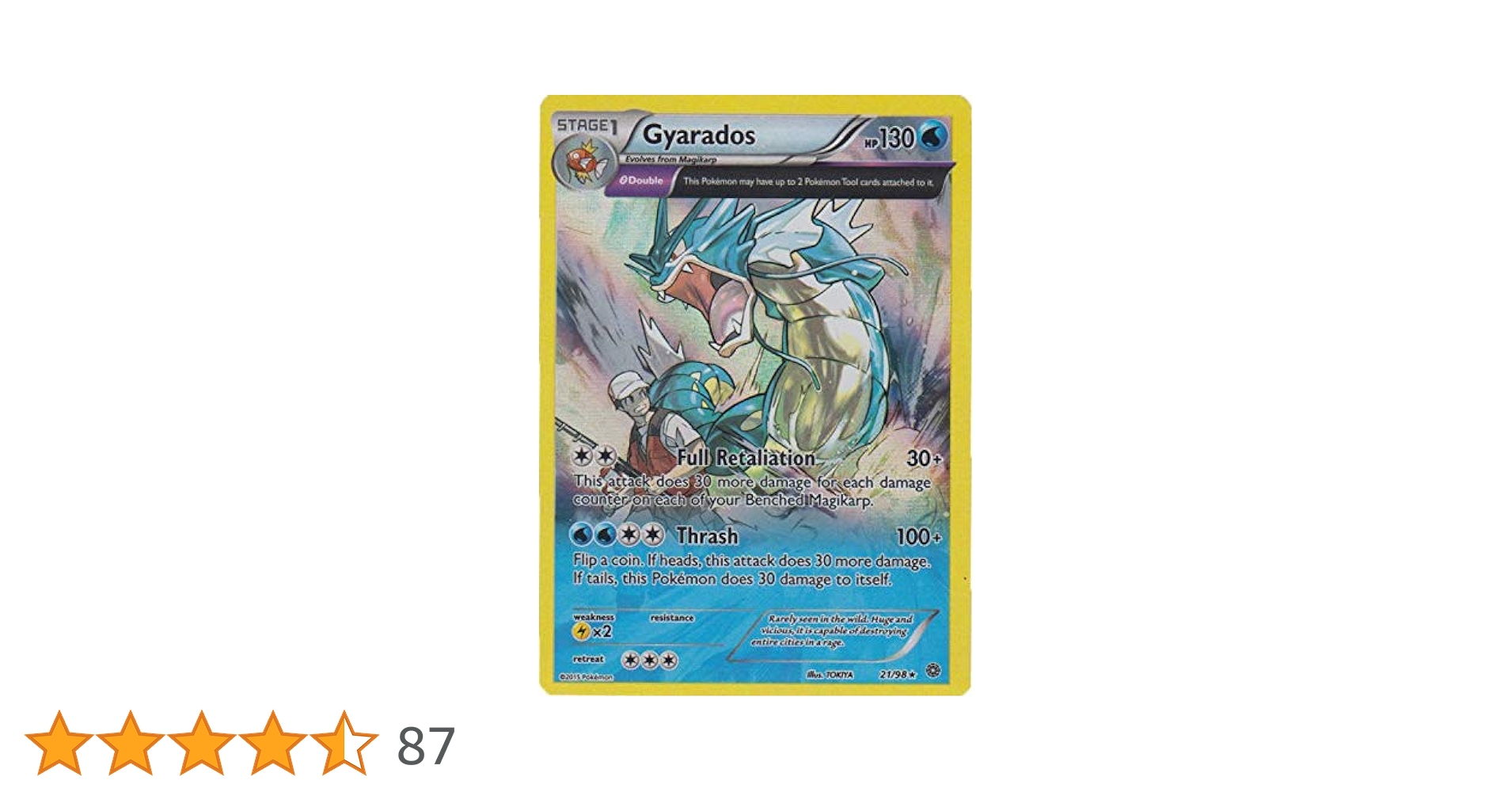 PSA10 2015 Pokémon XY Gyarados 21/98 Gyarados (21/98) [XY: Ancient Origins] – L.A. Mood Comics