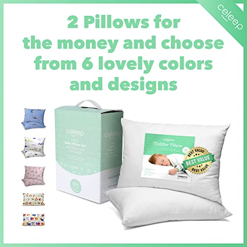 Celeep B01IO1HW7K Toddler Pillows Set - 2 Pack thumb #5