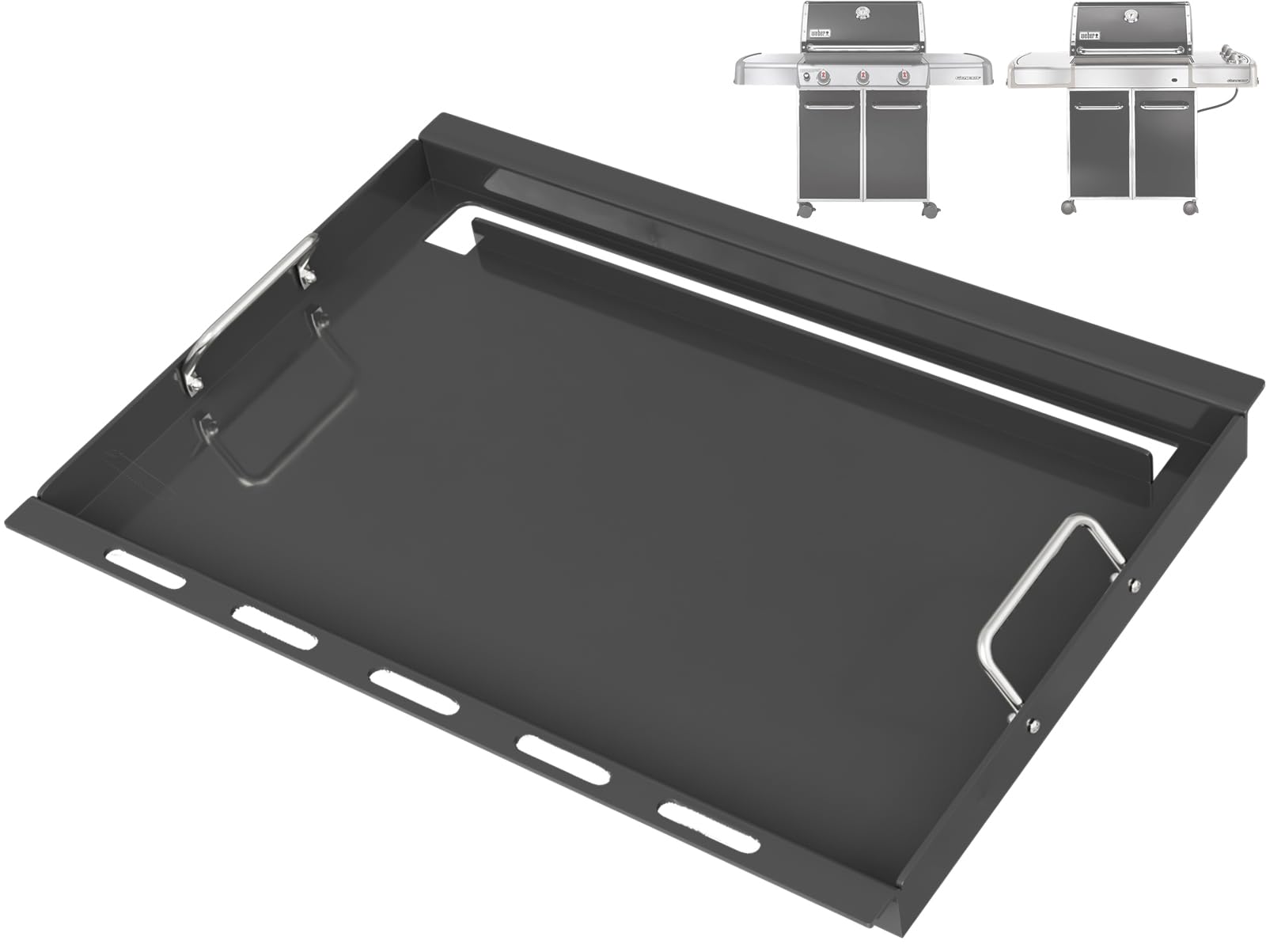 7524 Full Size Griddle for Weber Ge sold for $10 at auction (list price $267)