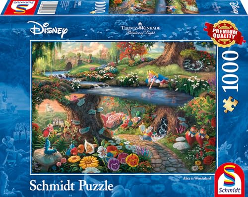 Puzzle 1000 pièces Schmidt Disney Alice au Pays des Merveilles - vue 5
