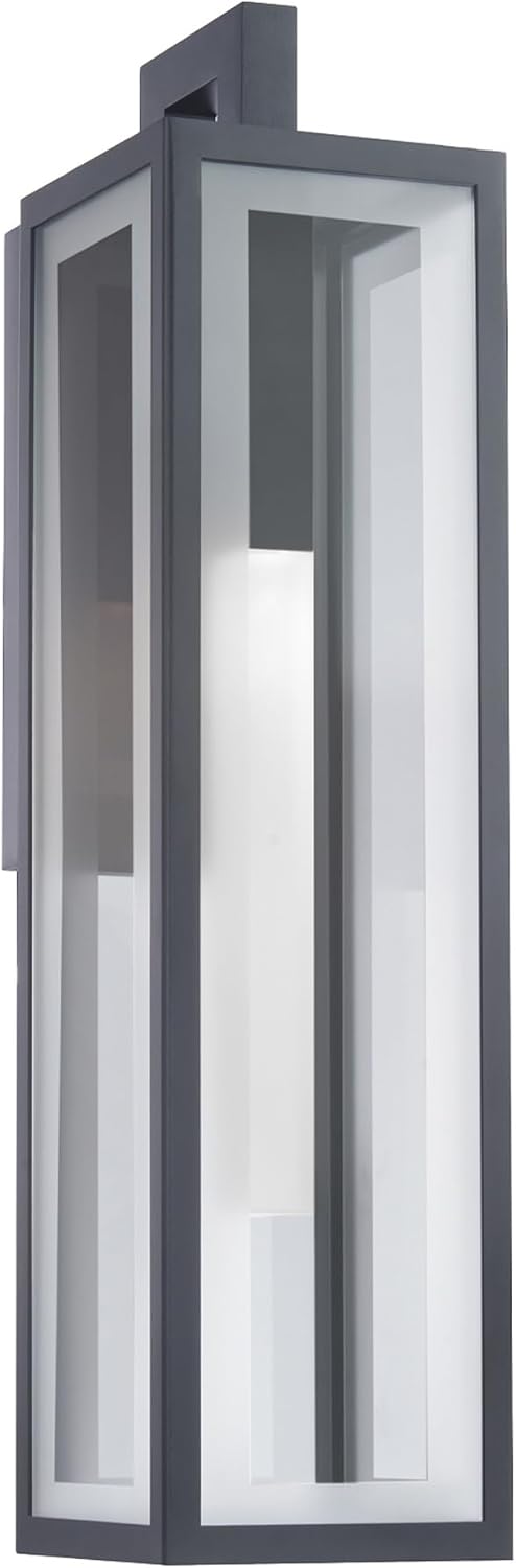 Modern Forms Cambridge 18in LED Indoor or Outdoor Wall Light 3000K in Black