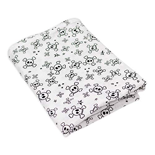 Image of HonestBaby Baby 100% Organic Cotton Swaddle Receiving Blankets (2 Pack)