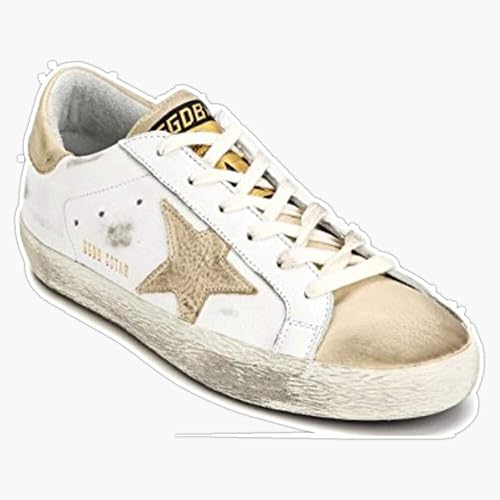 Golden Goose - Calcomanía de vinilo impermeable para coche, laptop, ventana, parachoques de 5 pulgadas