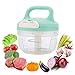 Produktbild Handheld Multifunktions Chopper, Universeller Zerkleinerer Küche, Ergänzendes Essen Chopper, Mini Zwiebelschneider, Mini Zerkleinerer Lebensmittel, für Gemüse, Obst, Knoblauch, Babynahrung, Nüsse