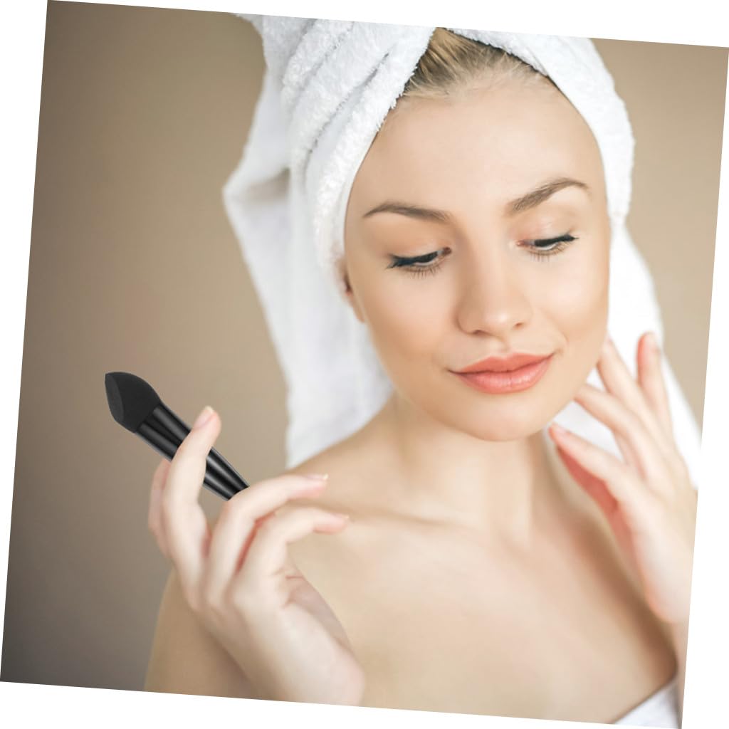 Penna per Trucco Spugna di Bellezza 6 Pezzi Set Portatile Resistente per Viso Fondotinta Cipria Correttore Uso Quotidiano e Professionale
