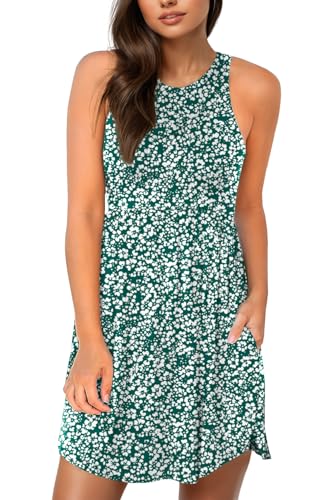 Image of HiMONE Vacation Dresses for Women 2025 Summer Dress Women's Casual Sundresses Casual Beach Petite Sun Dress XS-2XL