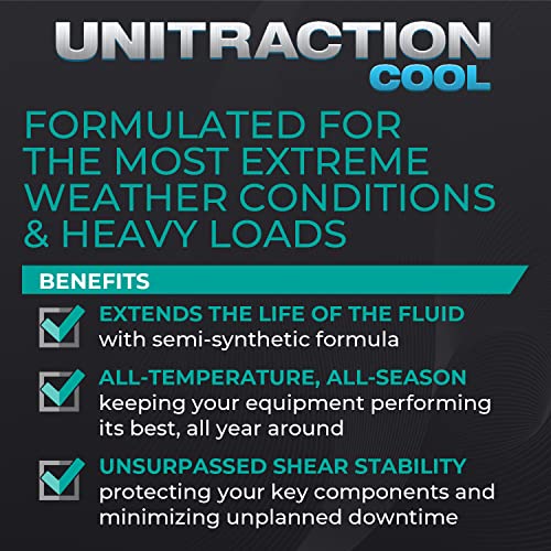 Viscosity Unitraction Cool Transmission Hydraulic Fluid Ss - Compatible With Kubota Tractors - 1 Gallon - 77399Jx2Us #TOP3