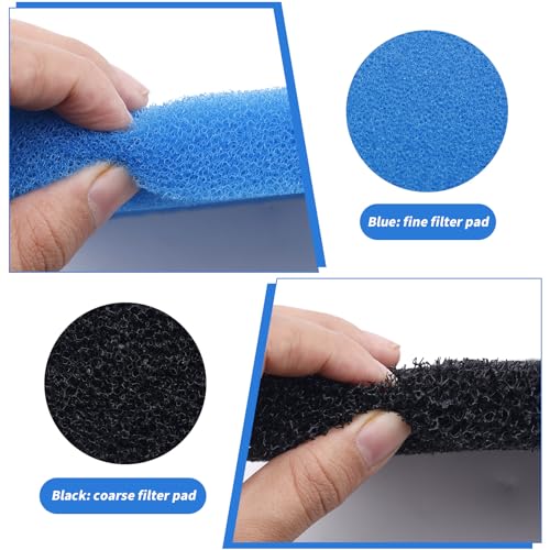 4 piezas almohadillas filtro para estanque miniatura 4