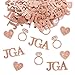 Accessoires de günstig Kaufen-COLOFALLA JGA Deko Konfetti Rosegold Tischdekoration Jga Accessoires Frauen Konfetti Glitzer Hochzeit Tischdeko Rosegold Team Braut Konfetti Frauen Party Deko