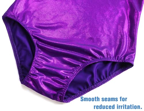 Image of TENVDA Girl's One Piece Swimsuit Sparkle Sleeveless One-Piece Bathing Suits Swimwear for Kids 2-12 Years Old
