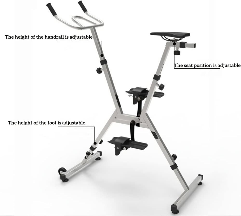 Underwater Bike for Pool Stainless Steel Adjustable Aquatic Fitness Equipment