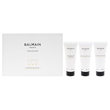 Couleurs Couture Travel Set Limited Edition by Balmain Hair Couture for Women - 3 Pc 1.69oz - Shampoo, Conditioner, Mask