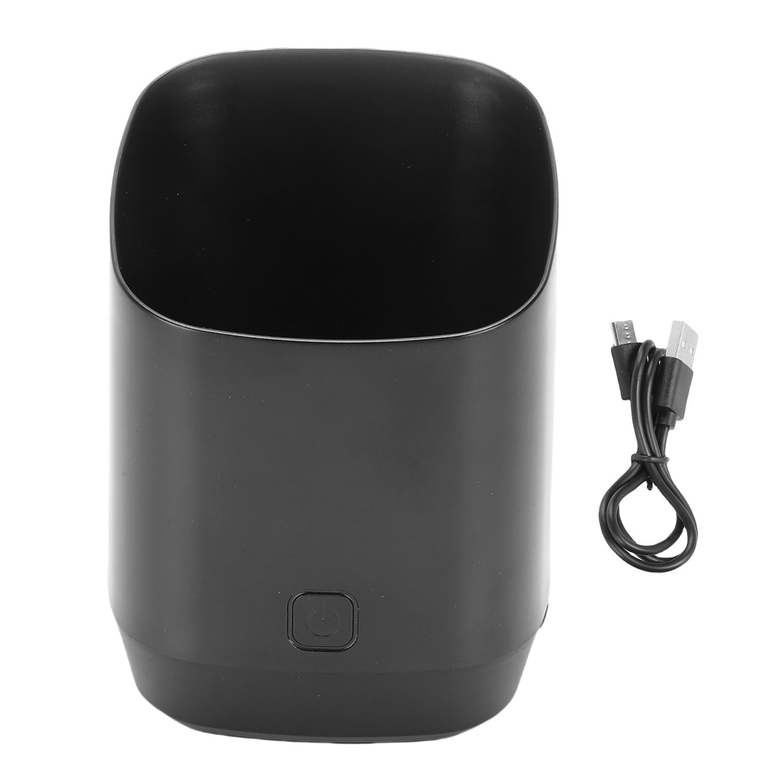 Vikye Báscula de café Digital, Vaso Dosificador de Alta Precisión de 0,1 G con Pantalla LED, Conversión de Gramo/onza de 500 G de Capacidad, Batería de 600 MAh para Máquina de café