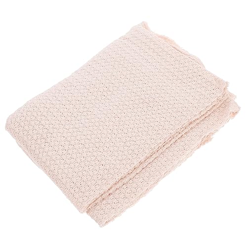 Copertina Per Neonati in Mussola Elasticizzata Per La Fotografia Del Comoda E Sicura Color Crema.