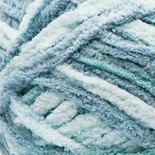BERNAT Blanket Tie Dye-ish 300g - Tropical Sea, Deep Red Forest - Image 2