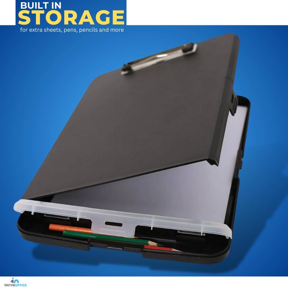 1InTheOffice Clips De Papel Jumbo, Plateados, Antideslizantes, 100