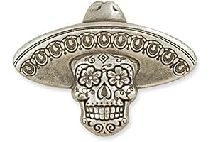 Wild Rag Slide: Sugar Skull Sombrero Concho