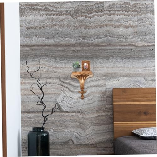 Rangement mural pour petits objets étagère dorée esthétique et chic