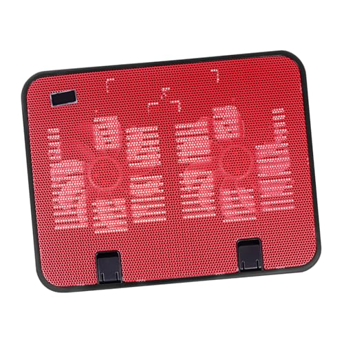 Enfriador para notebook Mikikit con doble ventilador USB silencioso miniatura 1