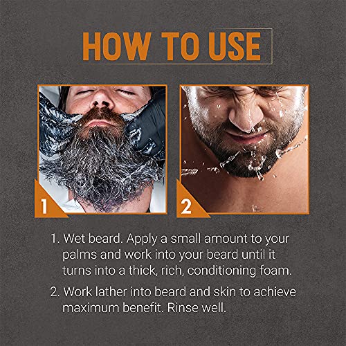Woody's Energizing Beard Wash, 6.3 Fl. Oz, 1 Pack #TOP5