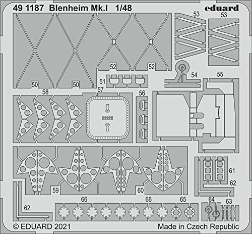 Eduard PhotoEtch Set EDP491187 gravure de précision supérieure - 2