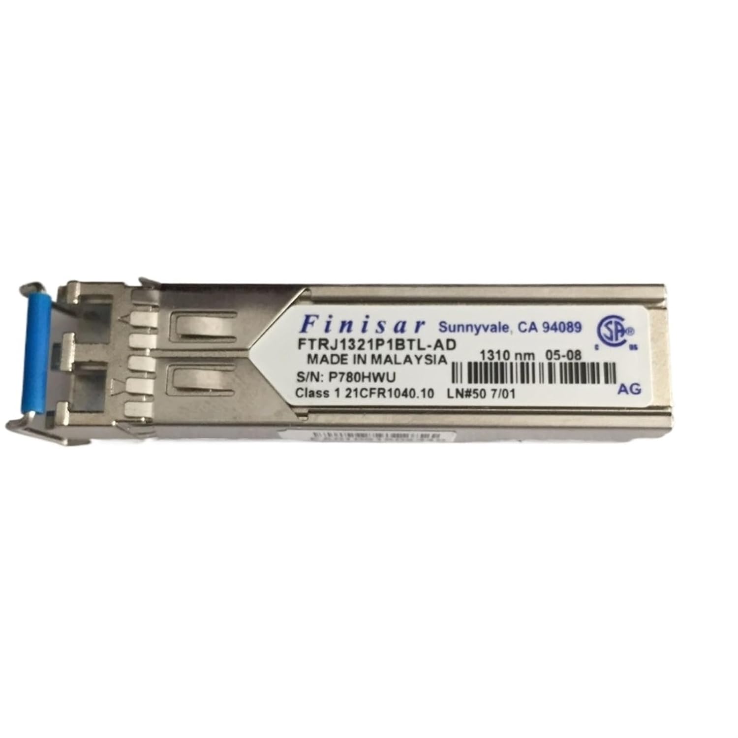 FTRJ1321P1BTL-AD Gigabit Single-Mode Fiber Optic Module