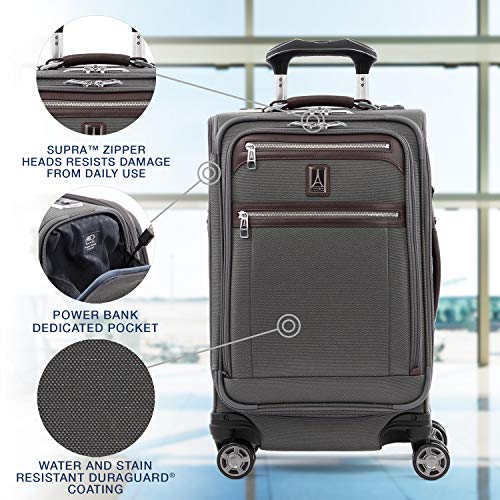Travelpro Luggage Platinum Elite 21” Expandable Carry-on Spinner Suiter