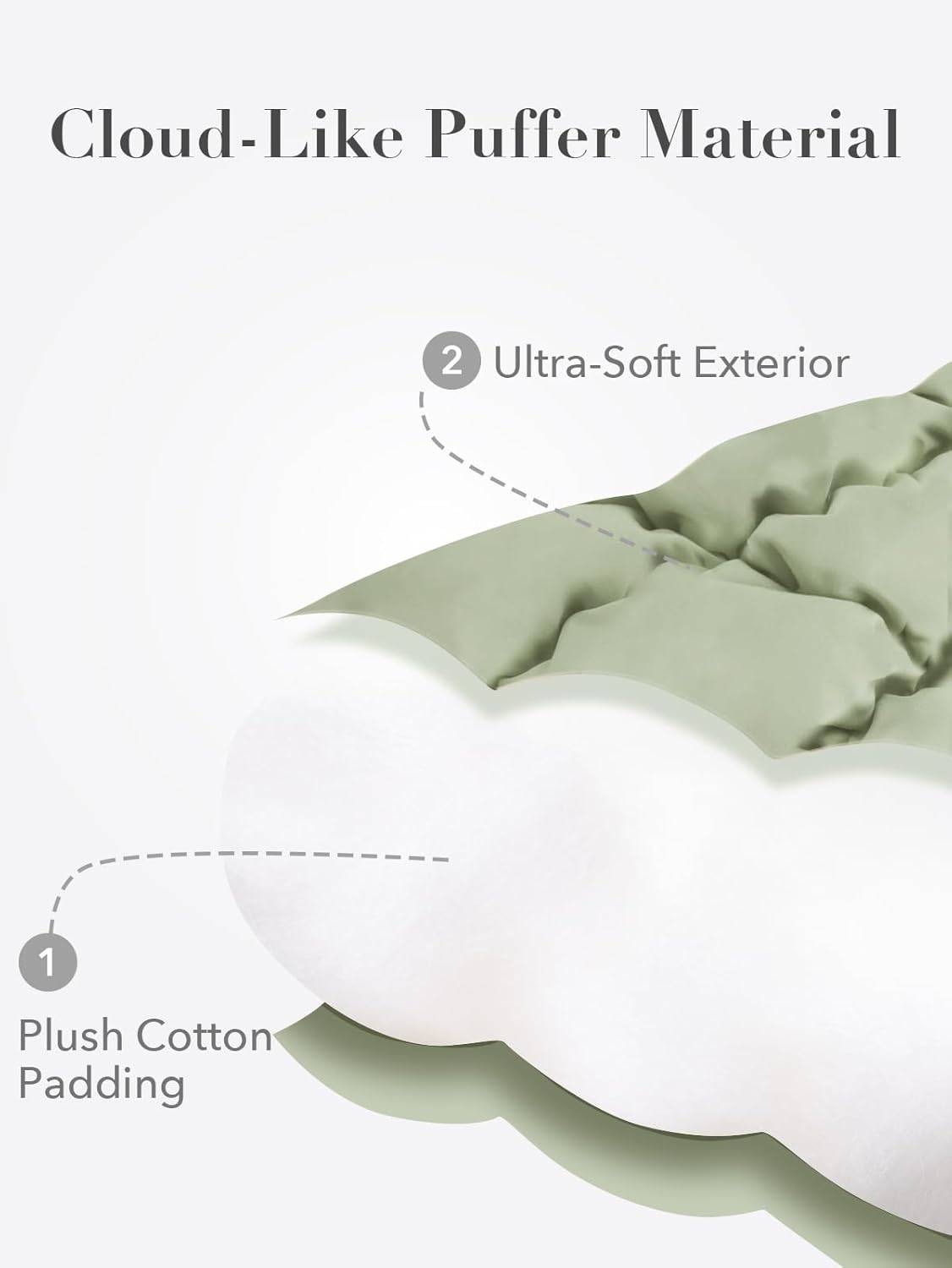 Quilted Travel Duffle Bag for Women Medium Weekender Bag Puffer Overnight Bag Large Soft Puffy Duffel Bag Carry-On Gym Bag Lightweight Personal Item Travel Bag for Trips Business Sport Airplane - Image 5