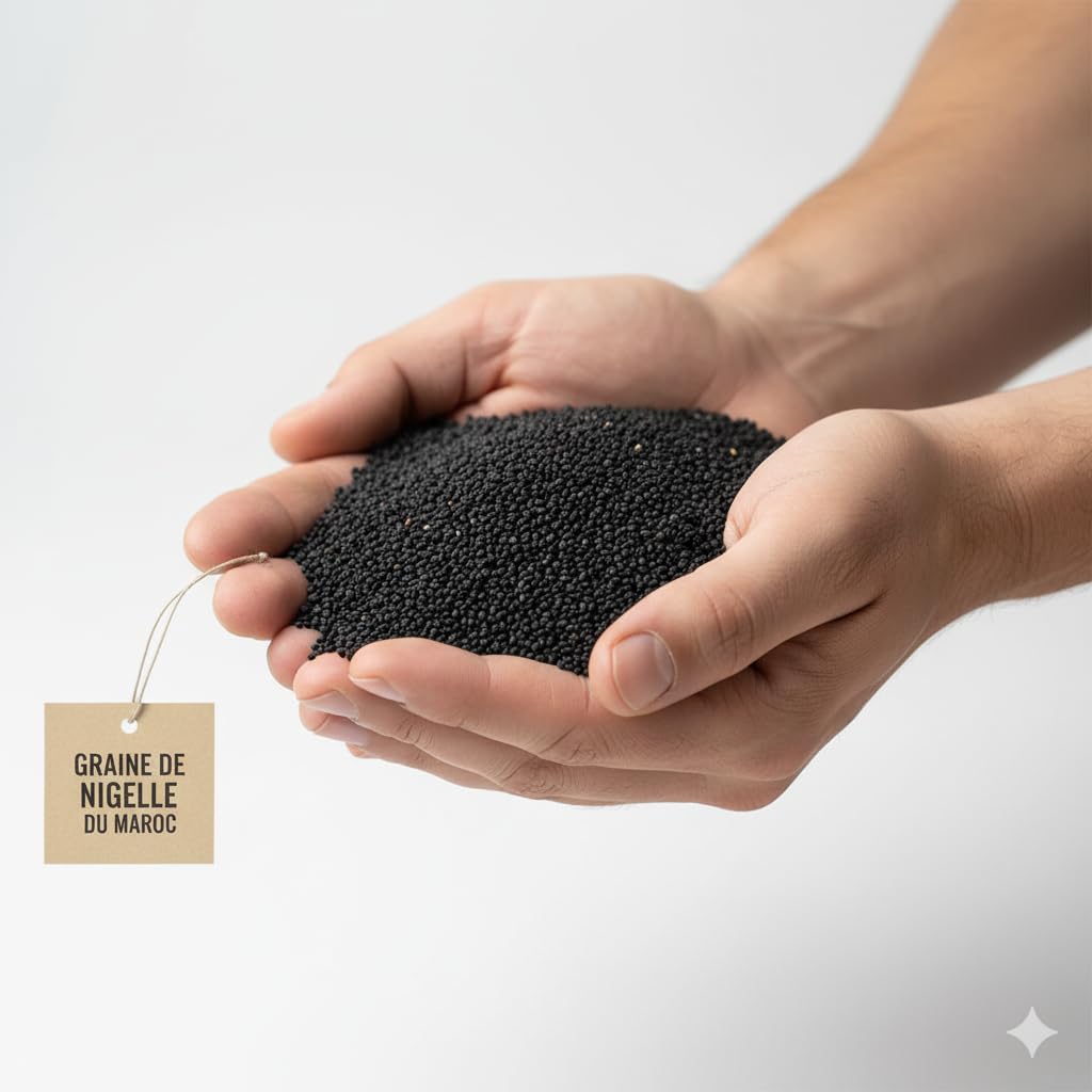 1kg Graines de Nigelle – Cumin Noir – Naturel