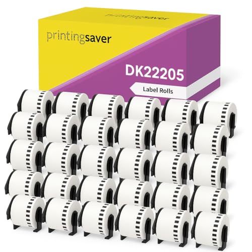 Étiquettes Brother DK 22205 continues pour organiser le bureau et expédier vos colis de maison