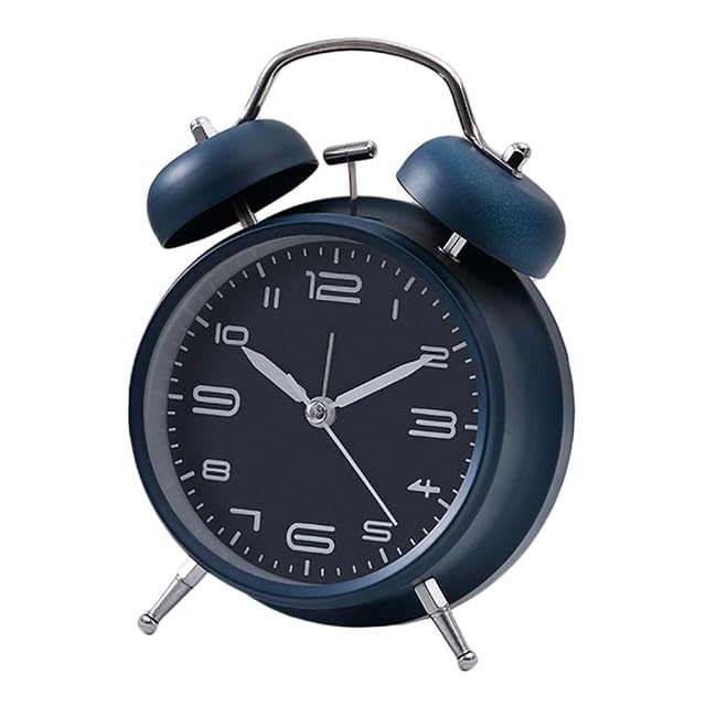 Retro Sty Wind Up Mechnical Alarm Clock Analog Mechanical Bell Alarm Clock Alarm Clock E
