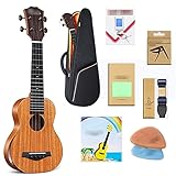 【Servicio de calidad】: Nuestro tiempo de llegada de ukelele es de 7 a 21 días hábiles. Si tiene alguna pregunta sobre este producto, no dude en contactarnos. Le responderemos en un plazo de 24 horas. Su satisfacción y comentarios son nuestra motivación.