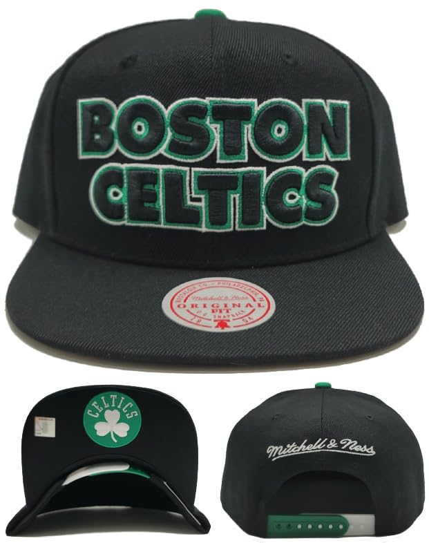Casquette Boston Celtics Mitchell & Ness snapback vintage 2013 pour vos sorties urbaines